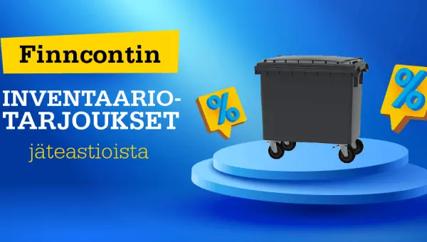Finncontin inventaariotarjoukset jäteastioista